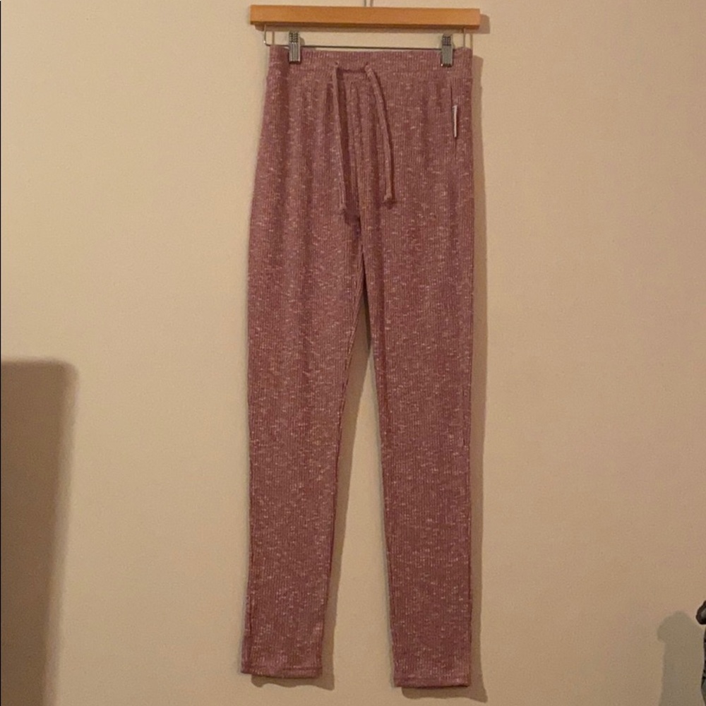 Gymshark Slounge Leggings - Dusty Pink Marl